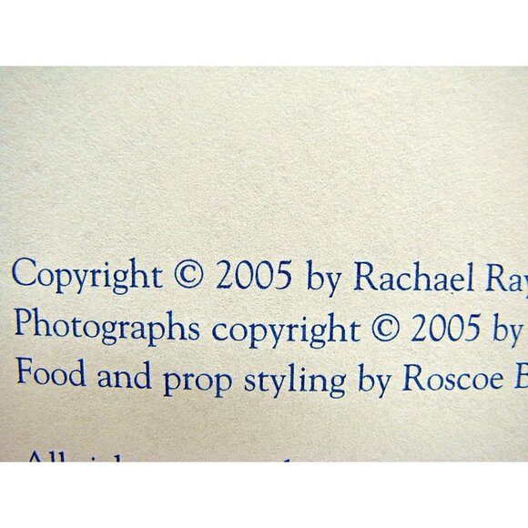 Rachael Ray 30-Minute Get Real Meals Paperback 2005 Recipe Book Cookbook - Picture 7 of 12